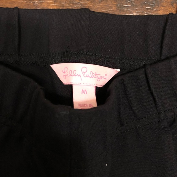 EUC- Lilly Pulitzer Tuxedo Travel Pants - Picture 4 of 4